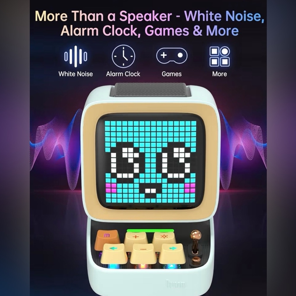 Divoom Ditoo Retro Pixel Art Game Bluetooth Speaker - Picture 5 of 15
